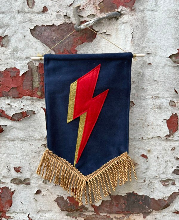 Glitter Bolt Banner